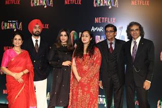 Imtiaz Ali, Parineeti Chopra and Diljit Dosanjh grace the Screening of Amar Singh Chamkila