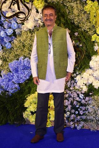 Rajkumar Hirani attend Anand Pandit’s daughter Aishwarya's wedding reception