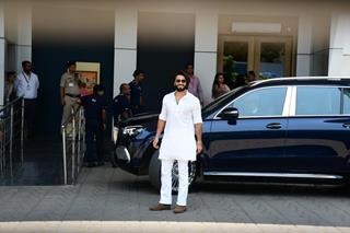 Ranveer Singh spotted at the Kalina airport