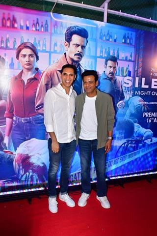 Manoj Bajpayee grace the premiere of Silence 2: The Night Owl Bar Shootout