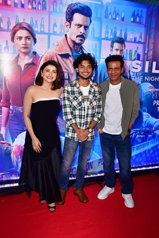 Prachi Desai and Manoj Bajpayee grace the premiere of Silence 2: The Night Owl Bar Shootout