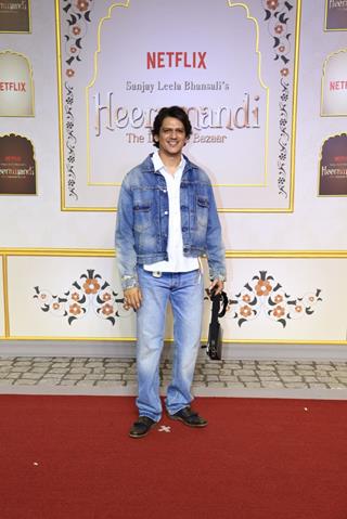 Vijay Varma grace the premiere of Heeramandi