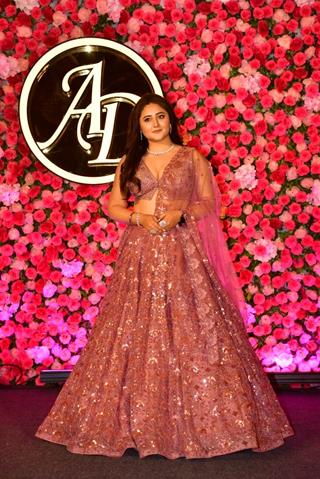 Rashami Desai attend Aarti Singh's Sangeet ceremony