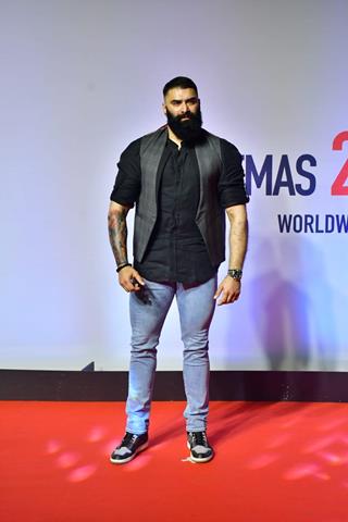 Nikitin Dheer grace the Screening of Ruslaan