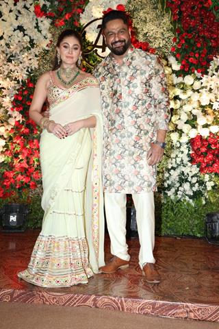Shefali Jariwala and Parag Tyagi attend Arti Singh's Wedding Ceremony