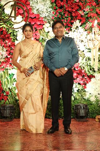 Jamie Lever and Johnny Lever attend Arti Singh's Wedding Ceremony