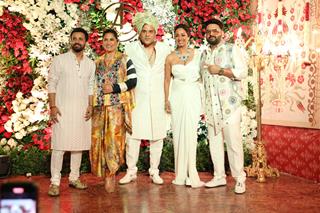 Archana Puran Singh, Kapil Sharma, Krushna Abhishek and Rajiv Thakur attend Arti Singh's Wedding Ceremony