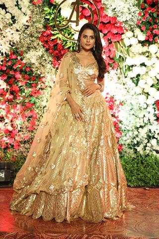 Priyanka Choudhary attend Arti Singh's Wedding Ceremony