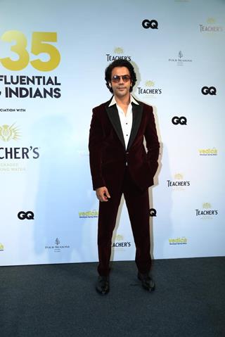 Rajkummar Rao snapped at the GQ 35 Most Influential Young Indians Award