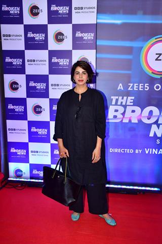 Kirti Kulhari attend the screening of Broken News 2