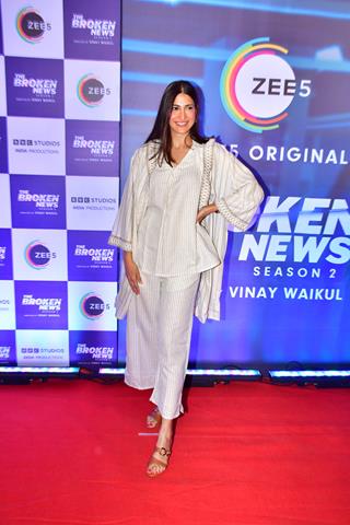 Aahana Kumra attend the screening of Broken News 2