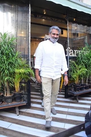 S. S. Rajamouli spotted in the city