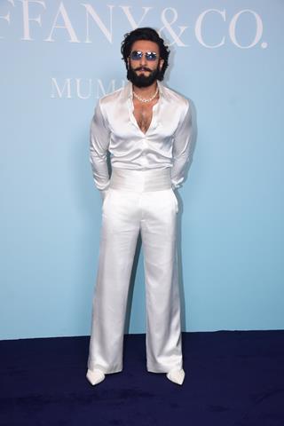 Ranveer Singh attend the grand opening of Tiffany & Co's India Flagship 