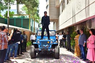 Manoj Bajpayee snapped at the trailer launch of Bhaiyyaa ji