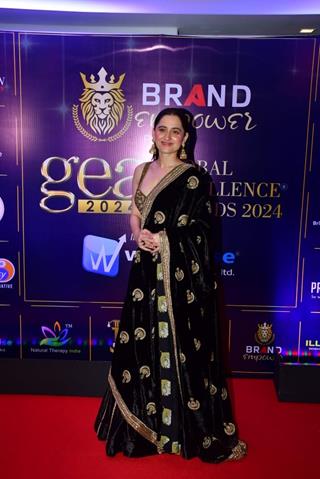 Sanjeeda Shaikh grace the Global Excellence Awards 2024