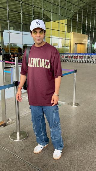 Rajkummar Rao snapped at the airport