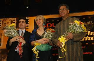 International dignitaries at the MAMI (Mumbai Academy of the Moving Image) film festival This year the festival will be dedicated to Hrishikesh Mukherjee In all, 125 films will be screened from 40 countries with special focus on South Africa