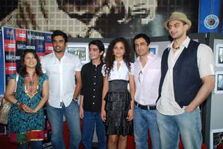 R Madhavan, Piyush Jha, Ayesha Kapur and Sanjay Suri at Sikander pree meet at PVR