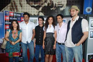 R Madhavan, Parzun Dastur, Ayesha Kapur and Sanjay Suri at Sikander pree meet at PVR