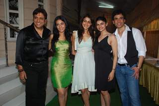 Govinda, Amrita Rao, Genelia D''Souza, Prachi Desai and Tushar kapoor at ''''Life Partner&quot; success bash