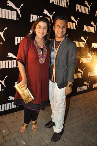 Farah Khan at Puma-Aki Narula Launch at Olive, Mumbai