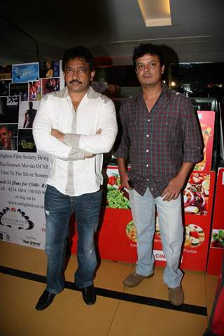 Ram Gopal Varma at Phoonk 2 film press show