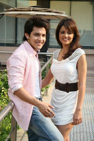 Aditya Narayan at Shaapit Press Conference at Andheri on Mumbai