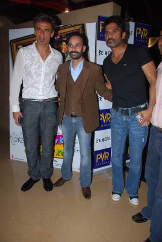 Guest at Na Ghar Ke Na Ghat Ke premiere at PVR