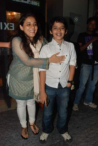 Darsheel Safary at Bum Bum Bole film DVD launch at PVR, Juhu