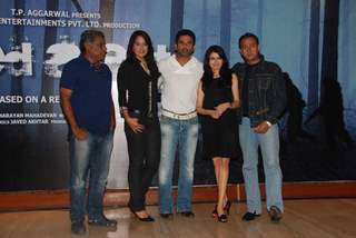 Red Alert film press meet with Sameera Reddy and Suneil Shetty at Raheja Calssic