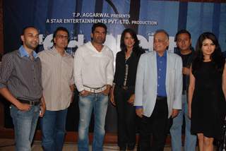 Red Alert film press meet with Sameera Reddy and Suneil Shetty at Raheja Calssic