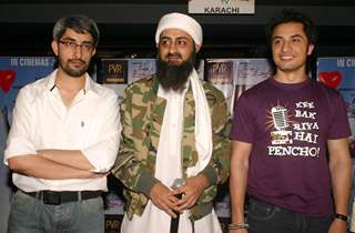 Press-meet to promote film ''Tere Bin Laden'', in New Delhi