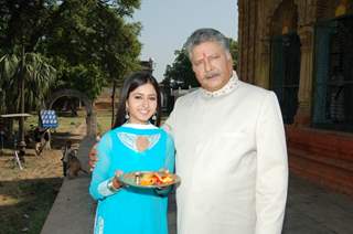 Sana and Vikram as Father and Daughter