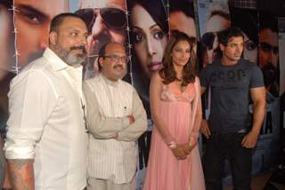 John Abraham and Bipasha Basu grace Lamhaa special show at PVR, Juhu, Mumbai