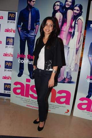 Amrita Puri at Aisha Premiere at Mumbai