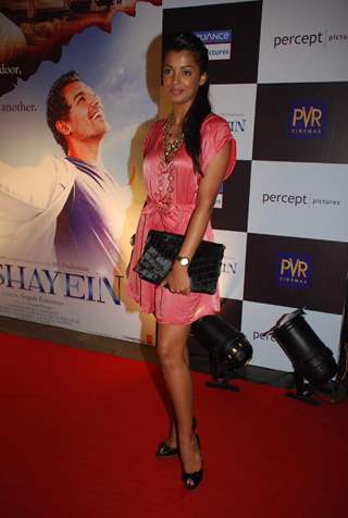 Mugdha Godse at Aashayein premiere at PVR