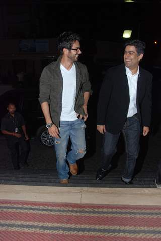 Shahid Kapoor at &quot;we are Family&quot; screening at Cinemax