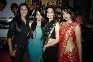 Glam Benny Babloo on location with Shweta Tiwari, Anita Hassanandani and Ruksar at Goregaon