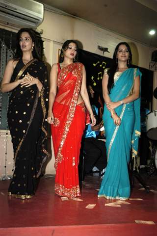 Glam Benny Babloo on location with Ruksar and Anita Hassanandani at Goregaon