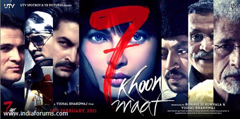 Poster of the movie 7 Khoon Maaf