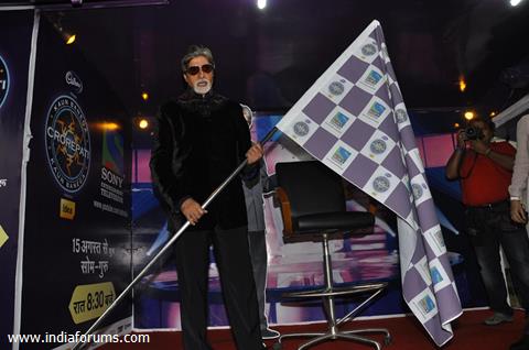 Amitabh Bachchan at press conference to announce Sony TV’s new reality show Kaun Banega Crorepati Season5, in Mumbai