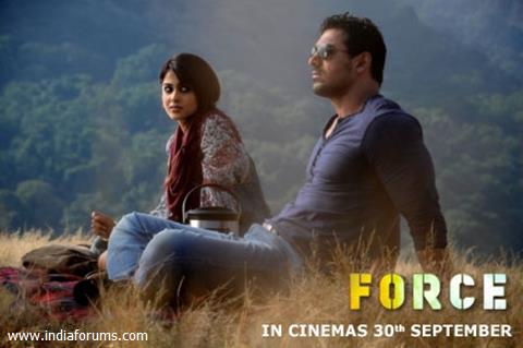 John and Genelia in the movie Force