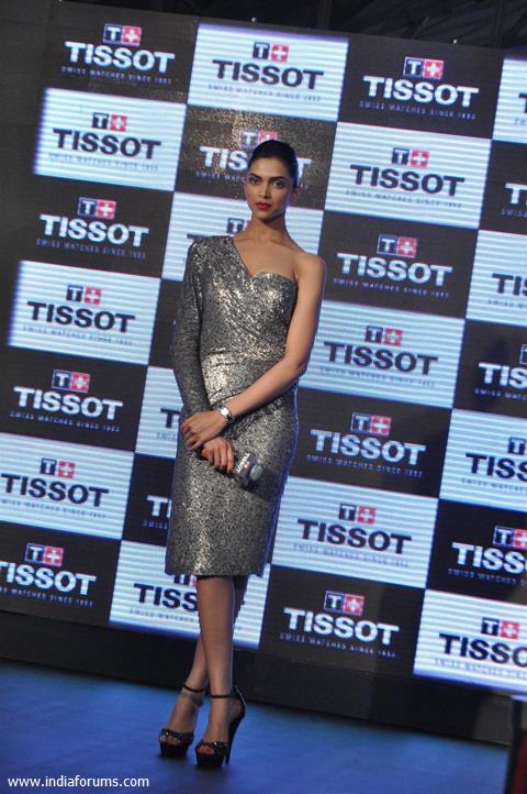 Deepika Padukone launches ladies collection of Tissot watches