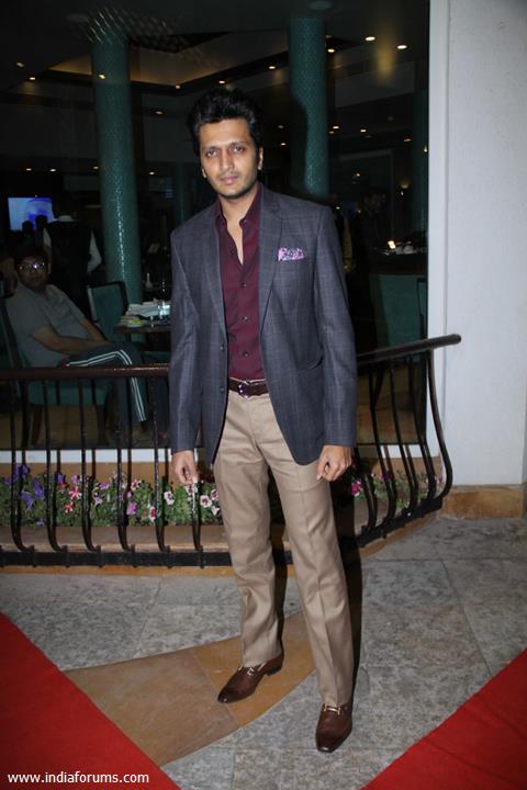 Ritesh Deshmukh at Success party of Tere Naam Love Ho Gaya