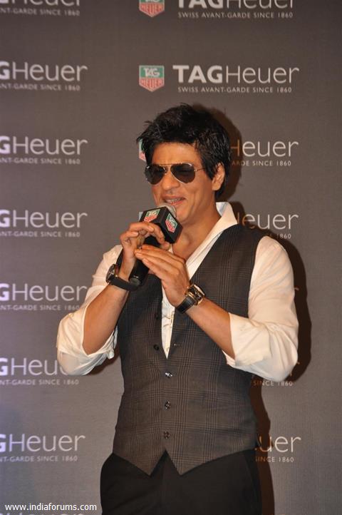 Shahrukh Khan launches Tag Heuer watch Photo