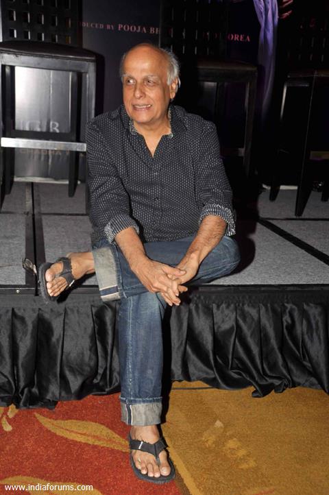 Producer-director Mahesh Bhatt at Jism 2 Press Conference, Grand Hyatt Mumbai India. .