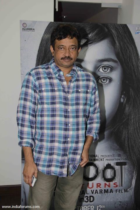 Ram Gopal Varma at Bhoot Returns 3d Preview