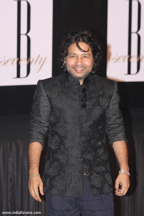 Kailash Kher at Amitabh Bachchan's 70th Birthday Party at Reliance Media Works in Filmcity