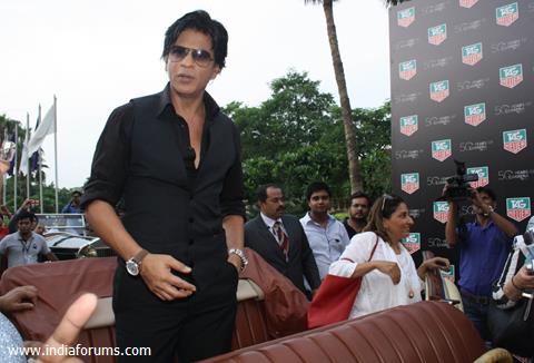 Shahrukh Khan at the celebration of TAG Hueuer's 50th Anniversary of the Carrera