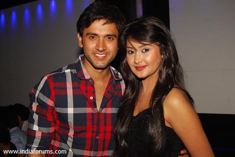 Mishkat Verma at Kanchi Singh's Birthday Party